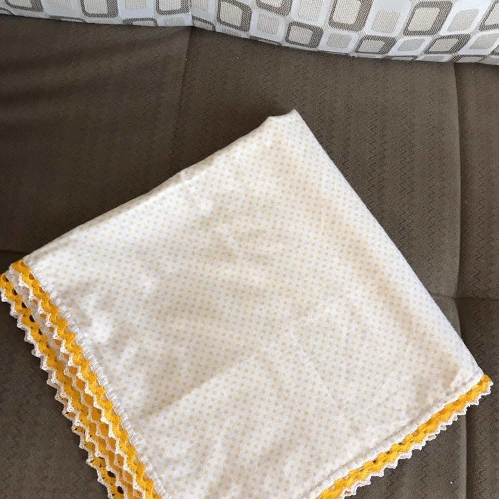 Handmade Flannel baby blanket